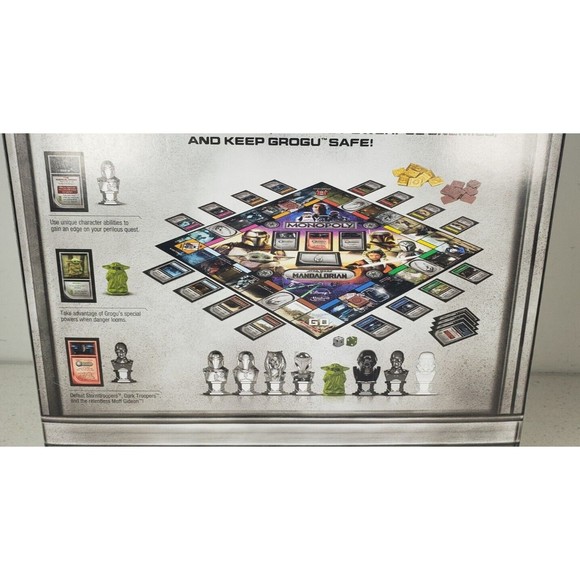 Monopoly: Star Wars The Mandalorian Edition Board Game, Inspired by The Mandalor - Picture 6 of 16